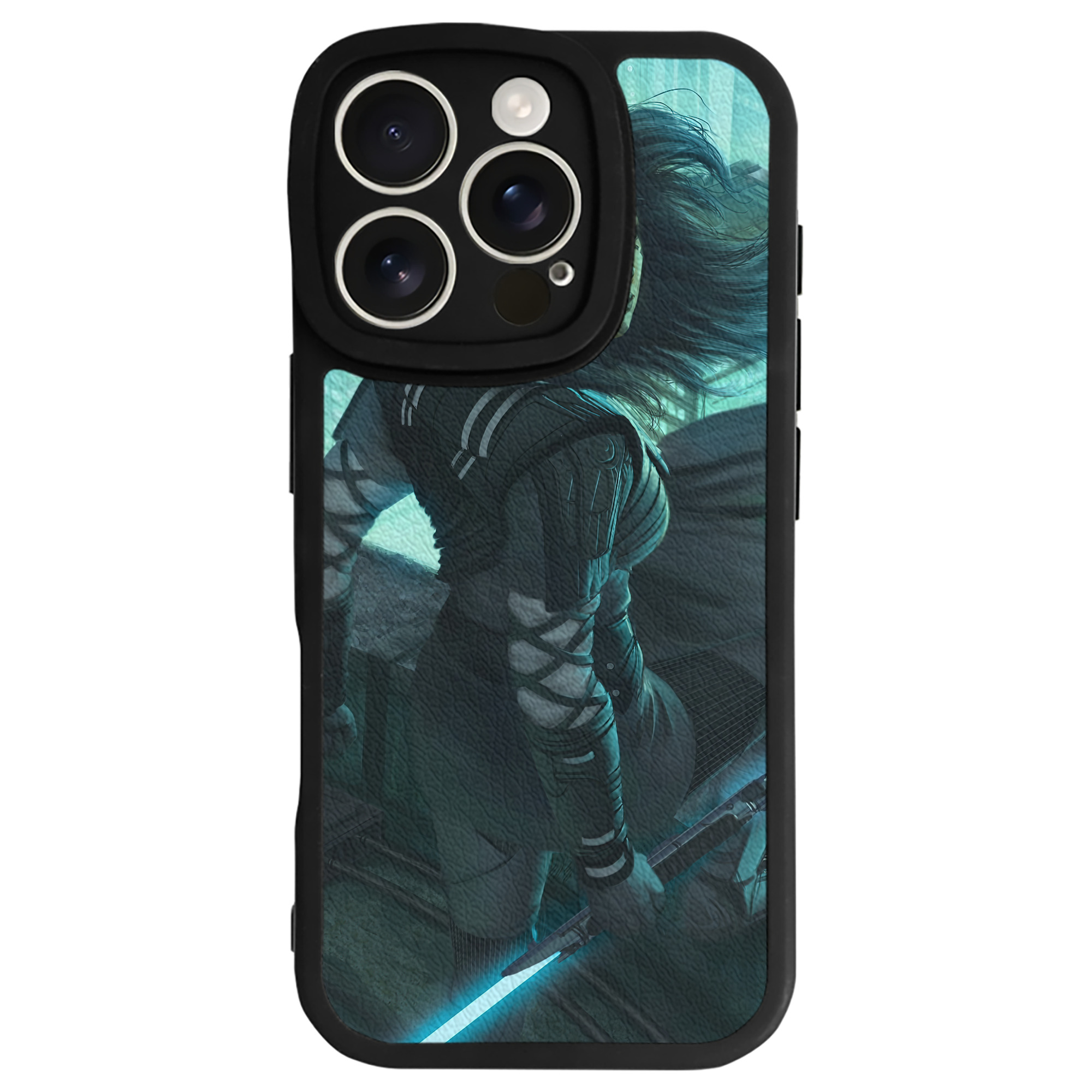 （画像用） スター・ウォーズ Star Wars 【iPhone 16シリーズ対応】シリコンスマホケース（レザー調） 材質：シリコン
